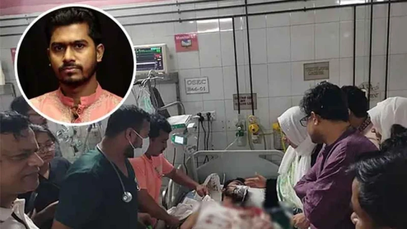 মেডিকেল বোর্ড গঠন  নুরের অবস্থা স্থিতিশীল: ঢামেক পরিচালক