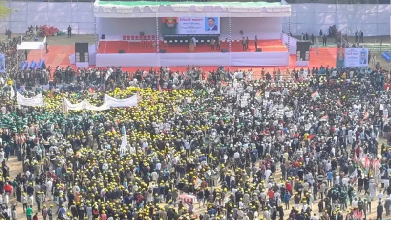 সিলেটের আলিয়া মাদ্রাসা মাঠ কানায় কানায় পূর্ণ