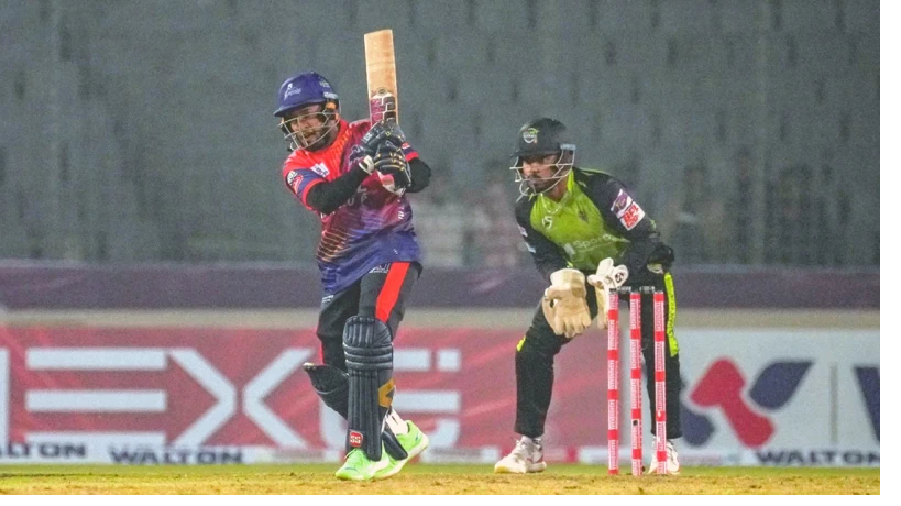 রুদ্ধশ্বাস ম্যাচে শেষ বলে জয় রাজশাহীর