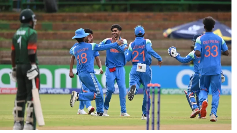 বৃষ্টির পর বিপর্যয়, ৪০ রানে ৮ উইকেট হারিয়ে ভারতের কাছে হার বাংলাদেশের