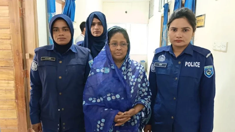 আত্মগোপনে থাকা সাবেক নারী এমপি গ্রেপ্তার